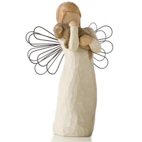Willow Tree Angel of Friendship Animal Lover Figu